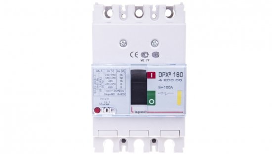 Wyłączniki mocy 3P 100A 16kA DPX3 160 420005