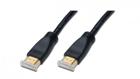 Kabel HDMI ze wzmacniaczem Highspeed 1.3 GOLD Typ A M/M AK-330105-200-S 20m AK-330105-200-S AK-330105-200-S