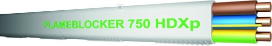 HDXP-ŻO 4X1,5RE 750V DCA PRZ.FLAMEBLOC.