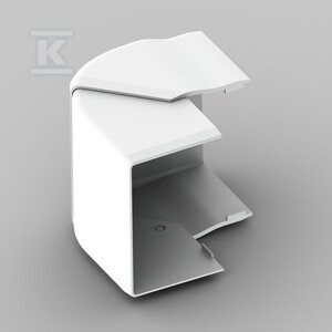 Pokrywa narożna zewnętrzna(LH 60X40) 8656 HF. Materiał bezhalogenowy