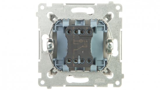 Simon 54 Łącznik schodowy z podświetleniem antracyt DW6AL.01/48