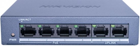 SWITCH HIKVISION DS-XS0106-P/Polish PL