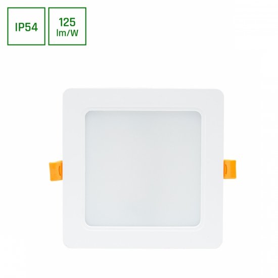DURE 3 DOWNLIGHT 12W WW 230V 110st IP54 IK06       145x145x34 BIAŁY kwadratowa zasilacz zintegrowany