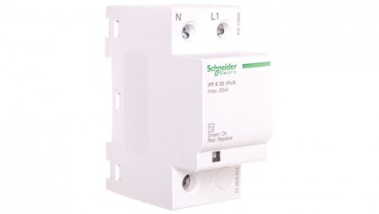 Ogranicznik przepięć C Typ 2 1P+N/PE 65kA 1,5kV iPF20 A9L15692