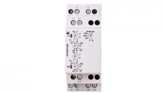Przekaźnik czasowy 2P 8A 1sek-100h 12-240V AC/DC wielofunkcyjny TR-EI2P-UNI 2613058