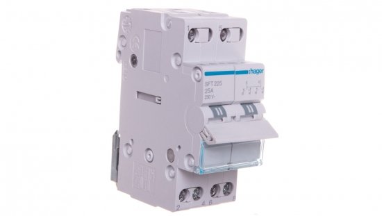 Przełącznik modułowy I-0-II 25A 2P SFT225