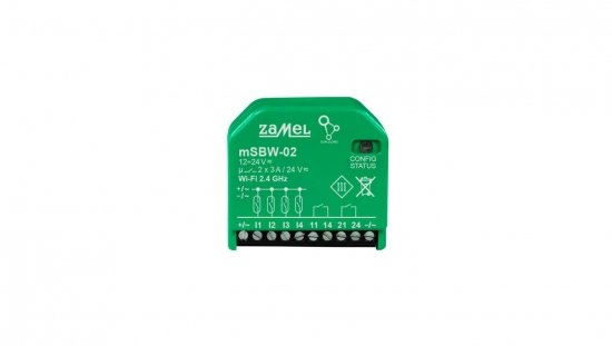 Sterownik bramy Wi-Fi 2-kanałowy mSBW-02 SPL10000053