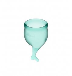 Feel Secure Menstrual Cup Set Dark Green