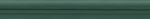 Tubądzin Maciej Zień Timeless green 1 listwa 32,8x4,2