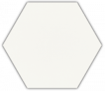 Paradyż Shiny Lines Bianco Heksagon 19,8x17,1