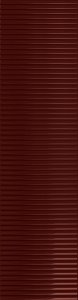 Tubądzin Groove Burgundy 1 Gloss STR 29,8x7,8