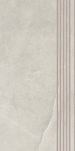 Paradyż Ritual Light Grey Stopnica 29,8x59,8