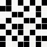 Ceramika Color Mozaika Czarno Biała 25x25