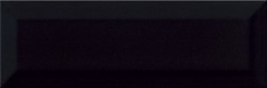 Opoczno Glazura Metro Style Black 10x30