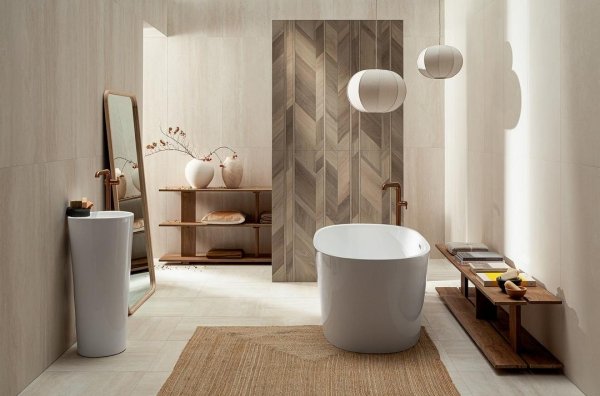 Tubądzin Echo Brush Ivory STR 119,8x59,8