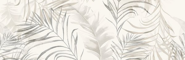 Opoczno Softy Leaves White Inserto 58x89