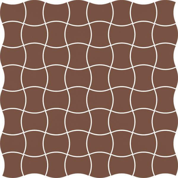Paradyż Modernizm Brown Mozaika 30,86x30,86