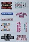 Arkusz Naklejek - Jebło to jebło!