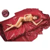 Fetish Collection Winylowe Prześcieradło Czerwone 200x230 cm PVC