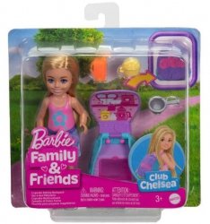 Mattel Lalka Barbie Chelsea Plecak z kotkiem