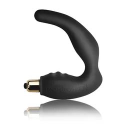 Rocks-Off Naughty-Boy 7-Speed Black - Masażer prostaty silikonowy czarny
