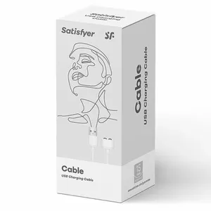 Kabel do ładowania - Satisfyer USB Charging Cable White 