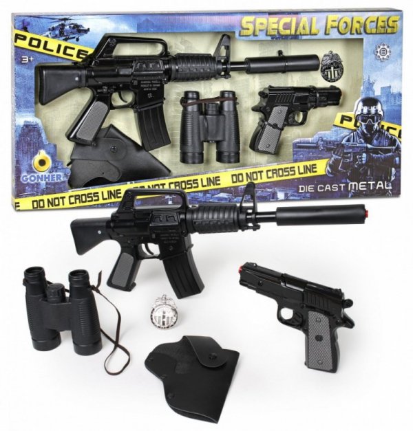 Pulio Zestaw policjanta 5 elementów Gonher