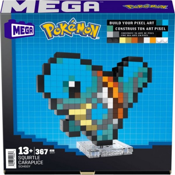 Mega Bloks Mega Pokemon Klocki Pixel Squirtle