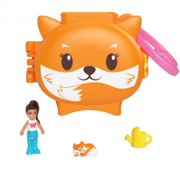 Mattel Zestaw z figurkami Polly Pocket Lalka + szop