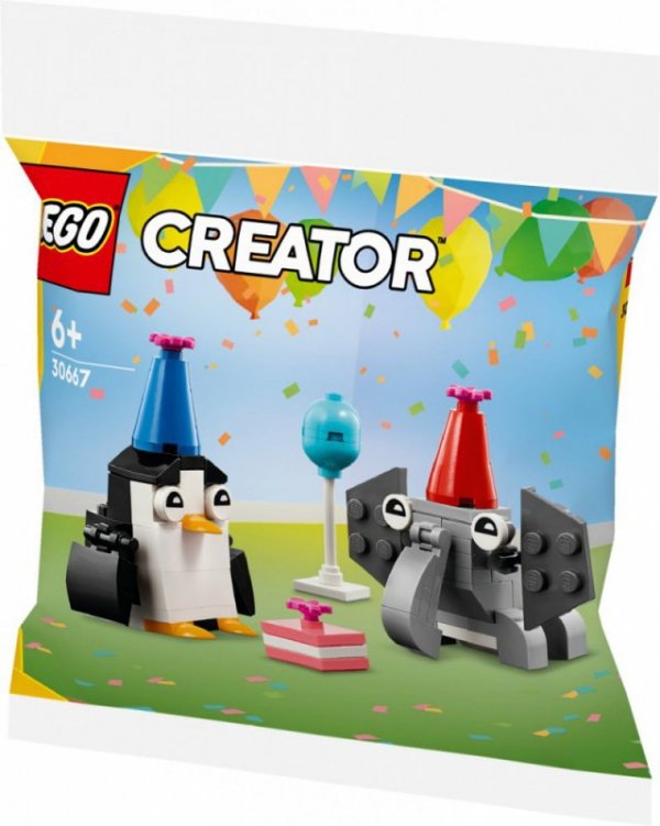 LEGO Klocki Creator 30667 Przyjęcie urodzinowe ze zwierzętami