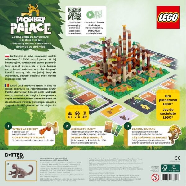 Rebel LEGO Gra Monkey Palace