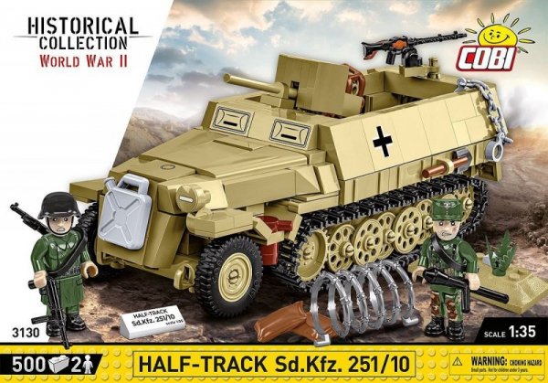 Cobi Klocki Klocki Half-Truck Sd.Kfz.251 500 klocków