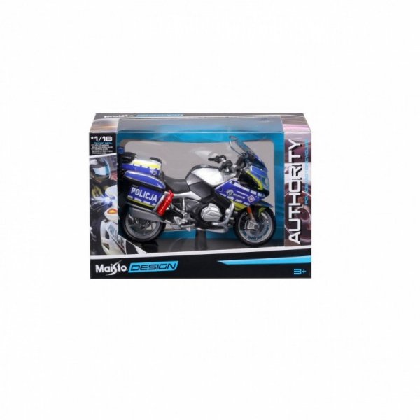 Maisto Model metalowy Motocykl Polska Policja 1/18