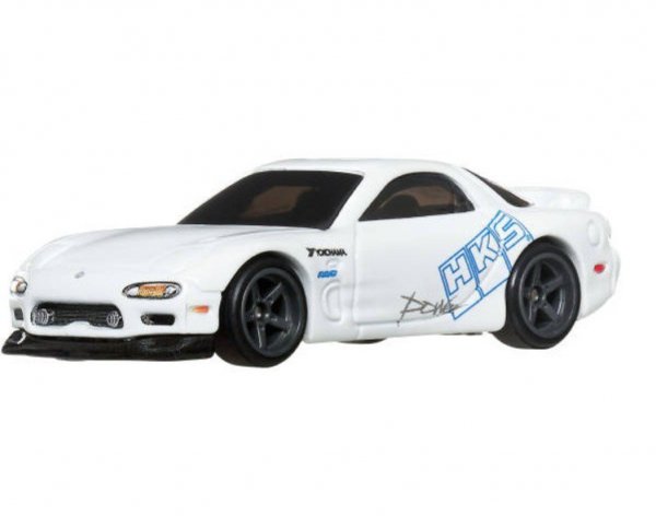 Hot Wheels Pojazd Szybcy i Wściekli  MAZDA RX-7 FD