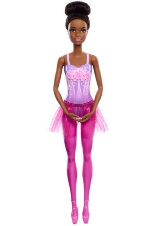 Mattel Lalka Barbie Baletnica Czarne włosy