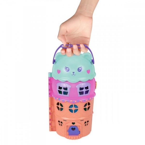 Mattel Zestaw figurek Polly Pocket Lodowy domek z basenem
