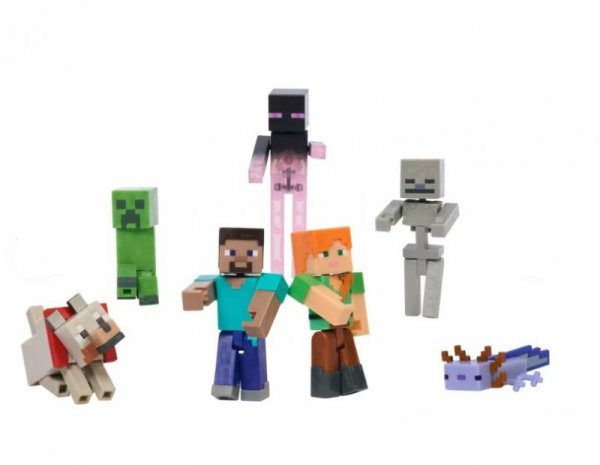 Mattel Zestaw figurek Minecraft World Builders