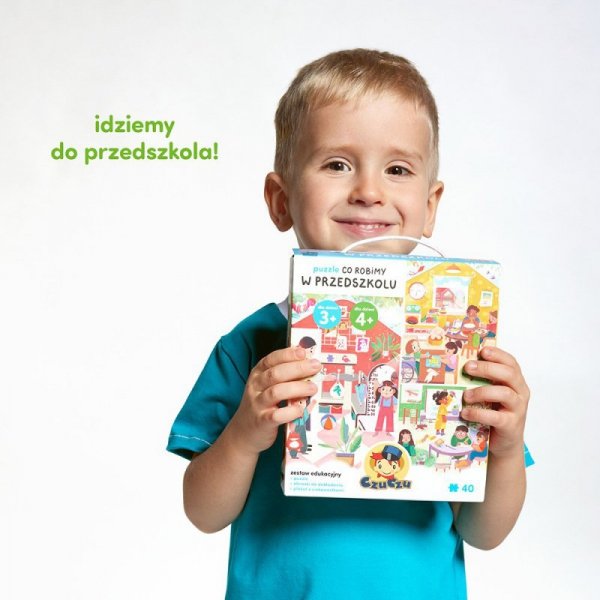 CzuCzu Puzzle Co robimy w przedszkolu