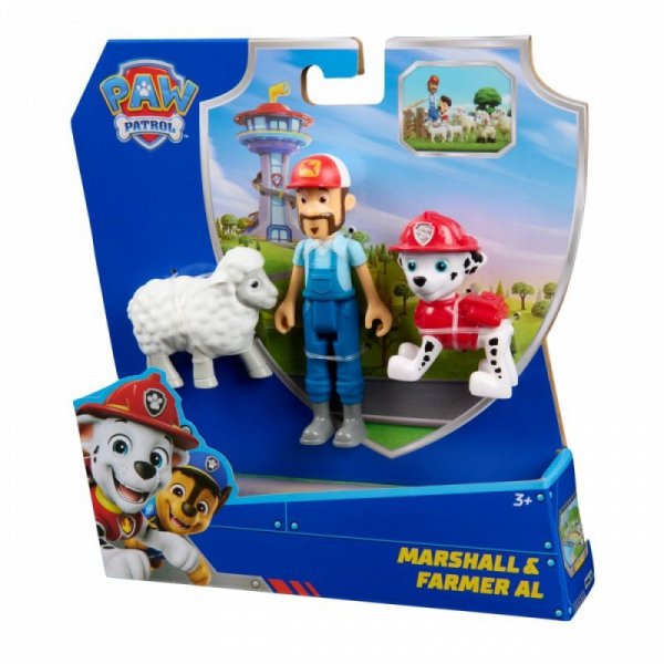 Spin Master Zestaw figurek Psi Patrol Marshall