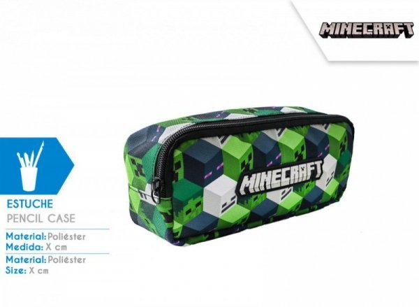 Kids Euroswan Piórnik saszetka Minecraft prostokąt
