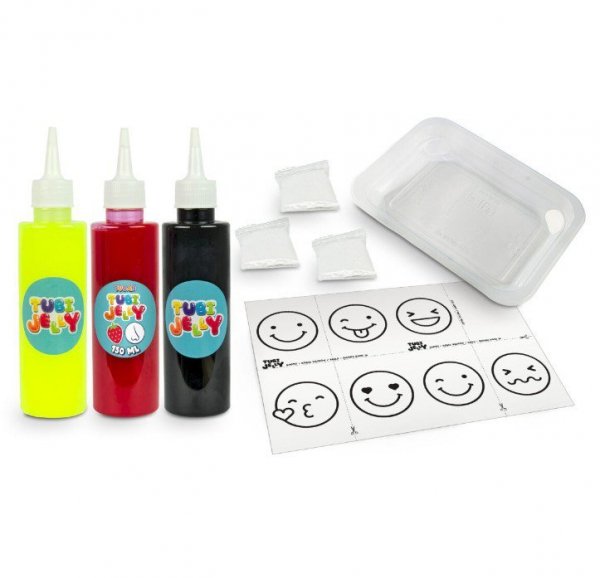 TUBAN Zestaw Tubi Jelly Emotki 3 kolory