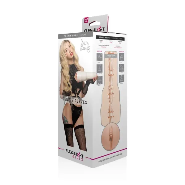 Fleshlight Girls Kenzie Reeves Creampuff anatomiczny model SuperSkin