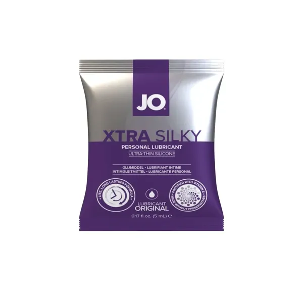 System JO Xtra Silky silikonowy żel intymny saszetka 5ml