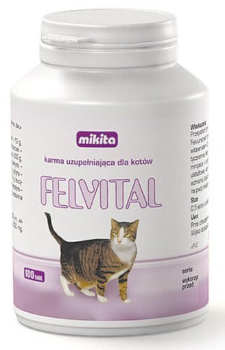 Mikita Felvital 100 tabletek - preparat witaminowo-aminokwasowy