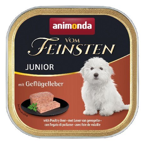 Animonda vom Feinsten Dog Junior Wątróbka drobiowa 150g