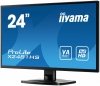 IIYAMA Monitor 24 X2481HS-B1 SLIM AMVA+, HDMI, DVI, 6 ms, Głośniki
