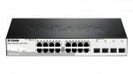 D-Link Switch 16-port 10/100/1000 Base-T with 4 x SFP