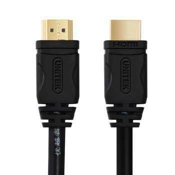 Unitek Kabel HDMI M/M 5,0m v1.4; GOLD; BASIC