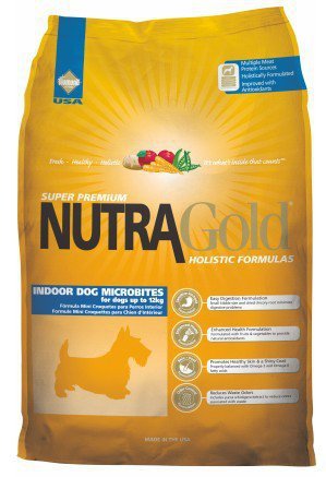 Nutra Gold Holistic Indoor Adult Dog Microbites 3kg
