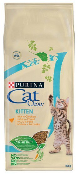 Purina Cat Chow Kitten z Kurczakiem 15kg